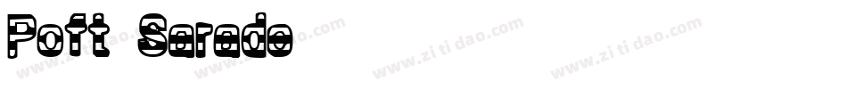 Poft Sarade字体转换